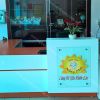 Quầy Lễ Tân Lệch Sơn QLTL S06
